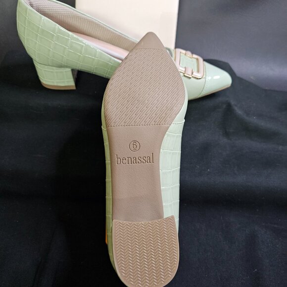 Benassal Womens Bunion Dress Shoes Orthopedic Loafers Shoes Low Heel Pumps sz 6 - Picture 9 of 9